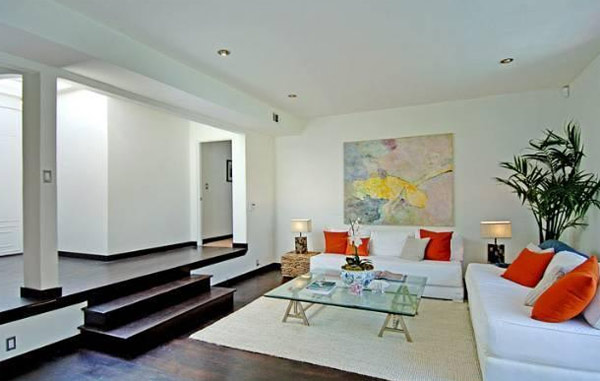 A room inside Estella Warren's Beverly Hills home. The actress listed the property for sale in May 2011 for almost 1.4 million.