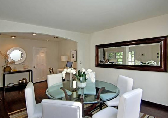 A room inside Estella Warren's Beverly Hills...