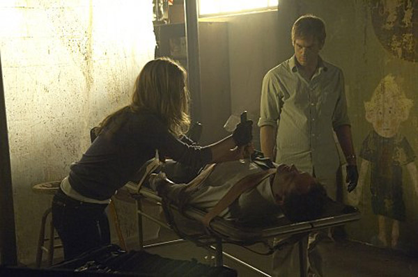 Julia Stiles, Jonny Lee Miller and Michael C....