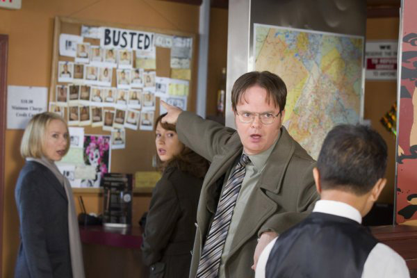 Rainn Wilson in a still from 'The Office.'