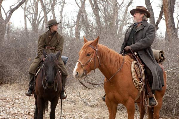 Hailee Steinfeld and Jeff Bridges in a still...