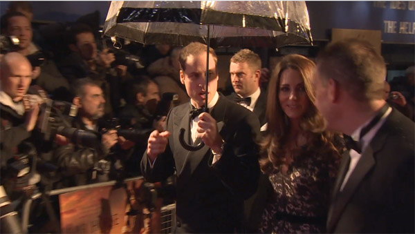 The Duke and Duchess of Cambridge arrive for the...