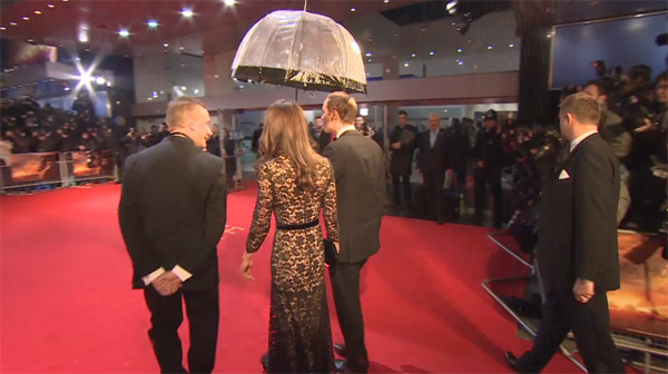 The Duke and Duchess of Cambridge arrive for the...