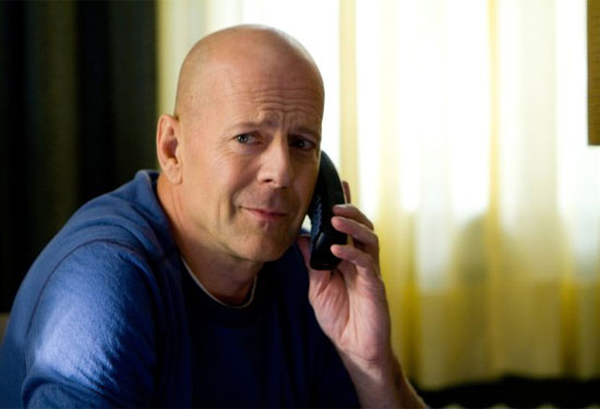 Bruce Willis in a scene from the 2010 film, 'Red.'