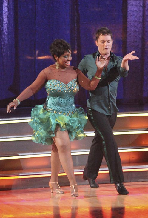 R&B legend Gladys Knight and her partner...