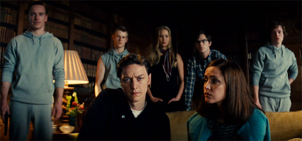 Professor Charles Xavier (James McAvoy) and his...