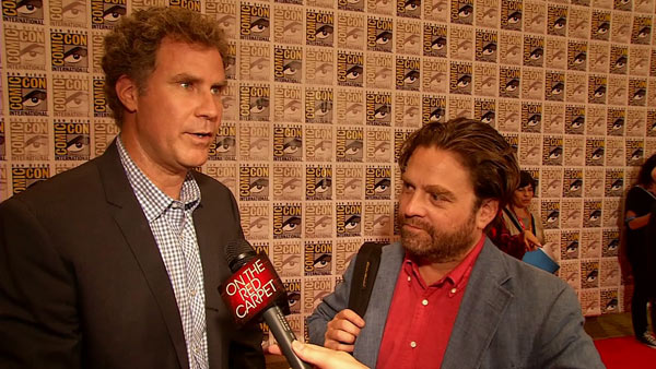 Will Ferrell and Zach Galifianakis talk to...