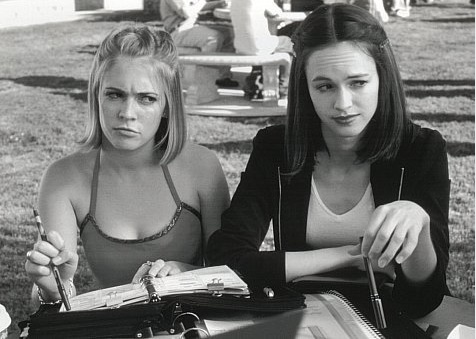 Susan May Pratt (right) in a scene from 'Drive...