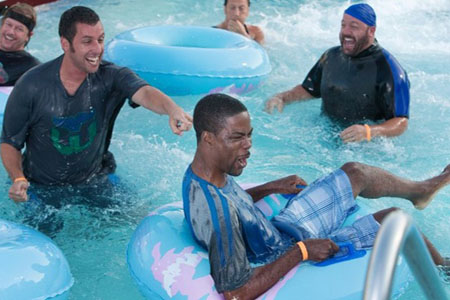 Chris Rock, in a scene from 'Grown Ups' in 2010.