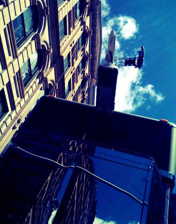 A New York City witness posted this photo of a...