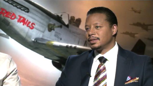 Terrance Howard talks about the film 'Red Tails'...