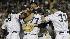 New York Yankees celebrate after winning Game 6...