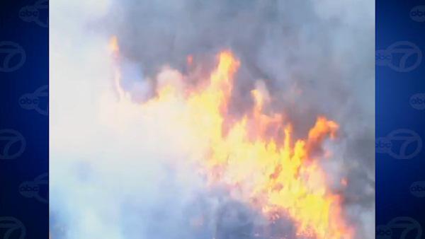 brush fire