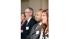 Danielle Madden-Buck, far right, listens to one...