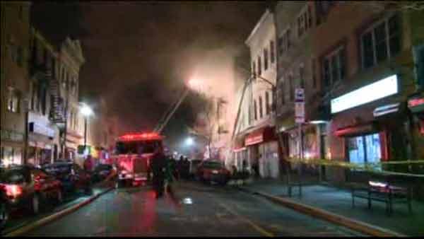 Union City, New Jersey, fire