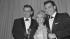 Actress Debbie Reynolds, center, presented the...