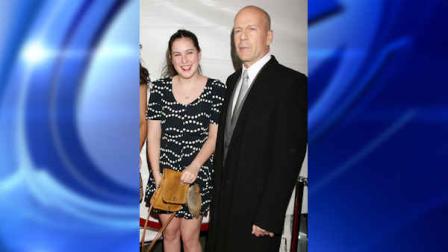 In this photo provided by StarPix, actor Bruce Willis,and his daughter Scout Willis arrive at the world premiere of their film Cop Out, Monday, Feb. 22, 2010 in New York. (AP Photo/Dave Allocca, StarPix)