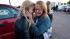 Emma Goos, 19, hugs her mother, Judy Goos,...