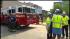 2 buildings evacuated after construction... ::