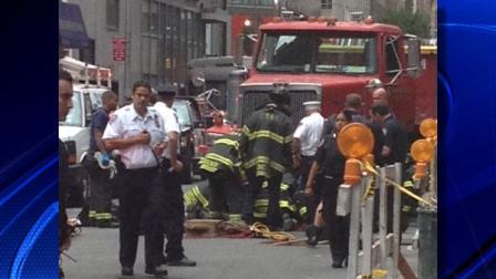 dump truck accident