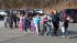 Scene outside Sandy Hook Elementary in Newtown, Connecticut following reported shooting on Friday, December 14, 2012. (Shannon Hicks/The Newton Bee)