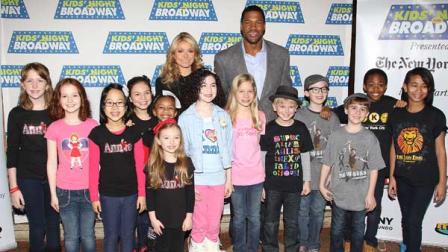 They kicked off this years event with child actors who are adding their star power to shows like Annie, Newsies, Mary Poppins, and The Lion King!