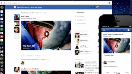 facebook news feed