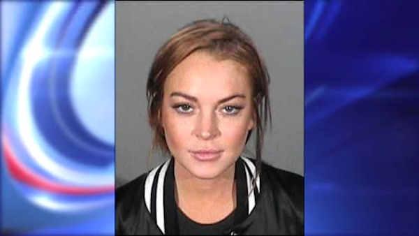 lindsay lohan new mug shot