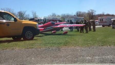 plane lands on highway babylon