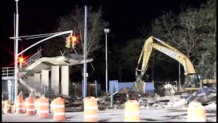 coney island pedestrian bridge