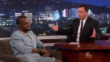 kanye west jimmy kimmel