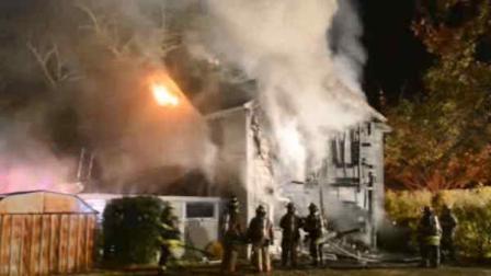 suspicious bellport fire