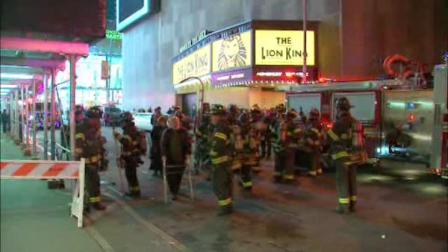 times square fire
