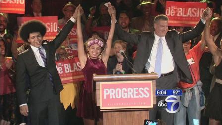 De Blasio waits to see if there will be a run off