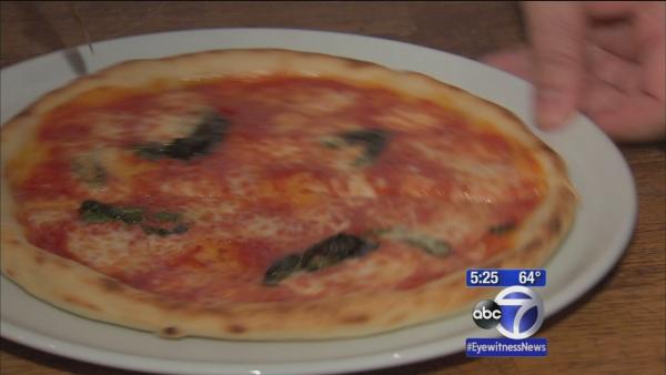 Gluten Free pizza at NYC restaurant