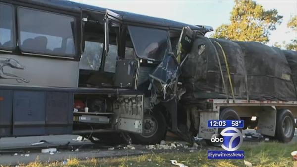 Deadly Greyhound bus accident in Pennsylvania