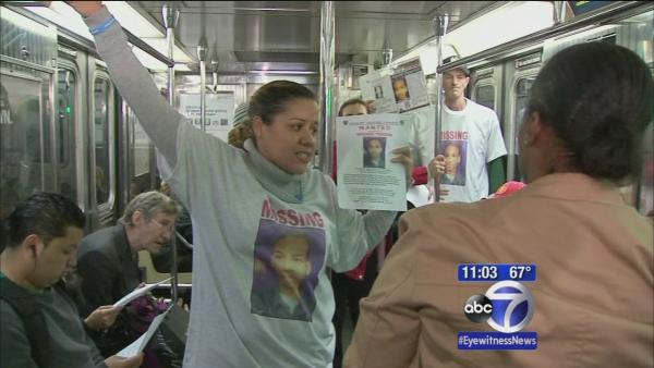 Family, volunteers search subways for missing autistic boy