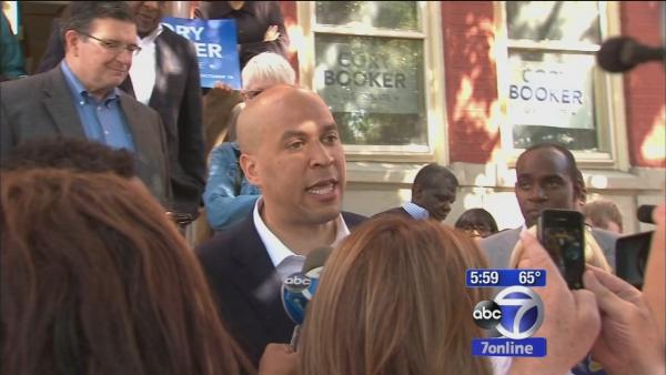 Booker, Lonegan spar over residency ahead of election