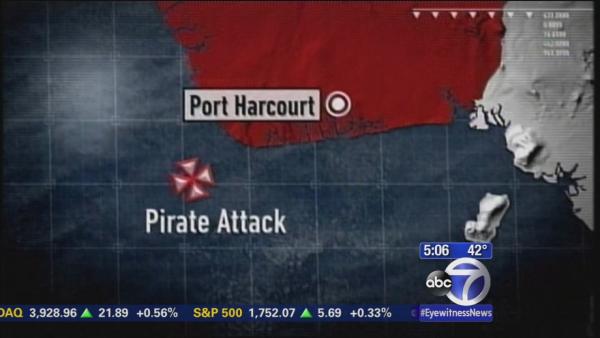 Americans kidnapped by pirates off coast of Africa