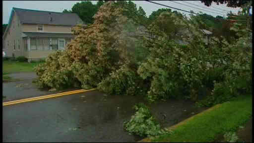 Storms cause damage throughout New York area