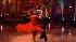 NFL star Chad Ochocinco and partner Cheryl Burke...