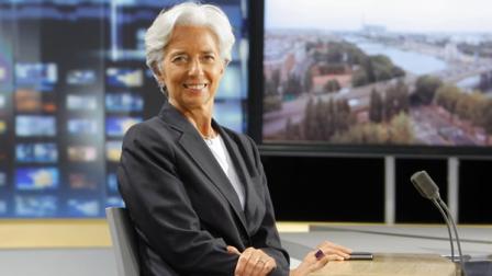 French Finance Minister Christine Lagarde poses before giving a television interview, Tuesday June 28, 2011 in Paris, after she has been chosen to lead the International Monetary Fund.