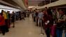 Hundreds of travelers were stranded at LAX as a result of superstorm Sandy on Monday, Oct. 29, 2012.