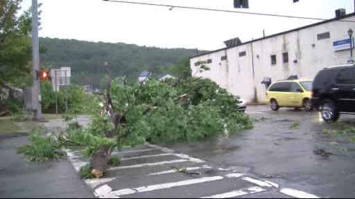 Storms cause damage throughout New York area