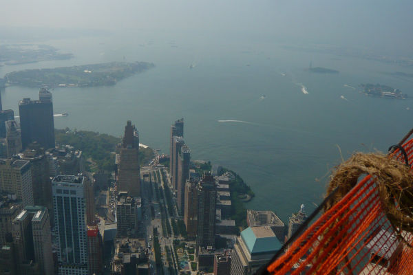 A look at Four World Trade Center construction