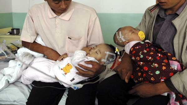 A major dairy recalled 700 tons of infant milk powder that was made in China