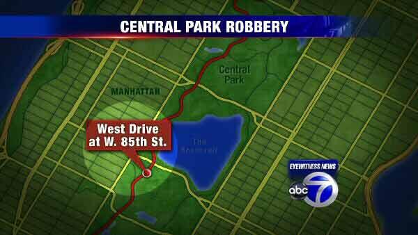 Police say three teens attacked a two tourists in Central Park in an attempted robbery.