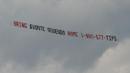 avonte oquendo plane banner