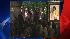 In this image made from video, from right,...