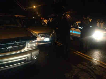 Photos: 3 charged with paintball attack as...